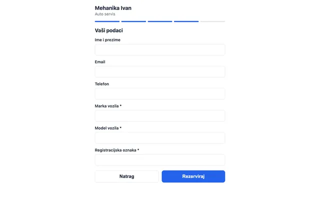 Bookly - prilagođena pitanja po usluzi